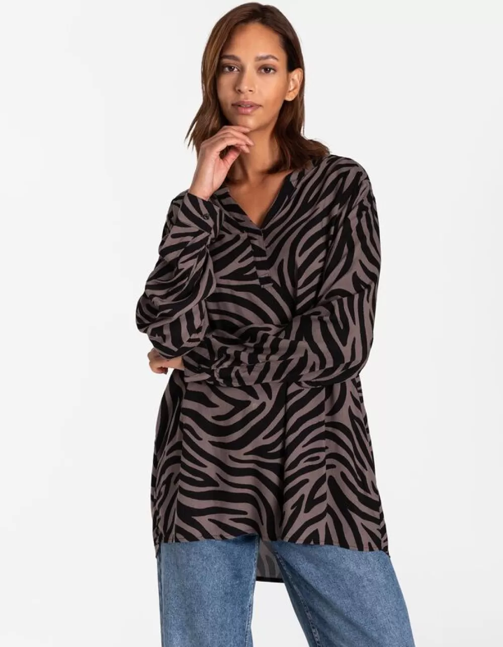 Cheap Ever Me Blouse - Dierenprint