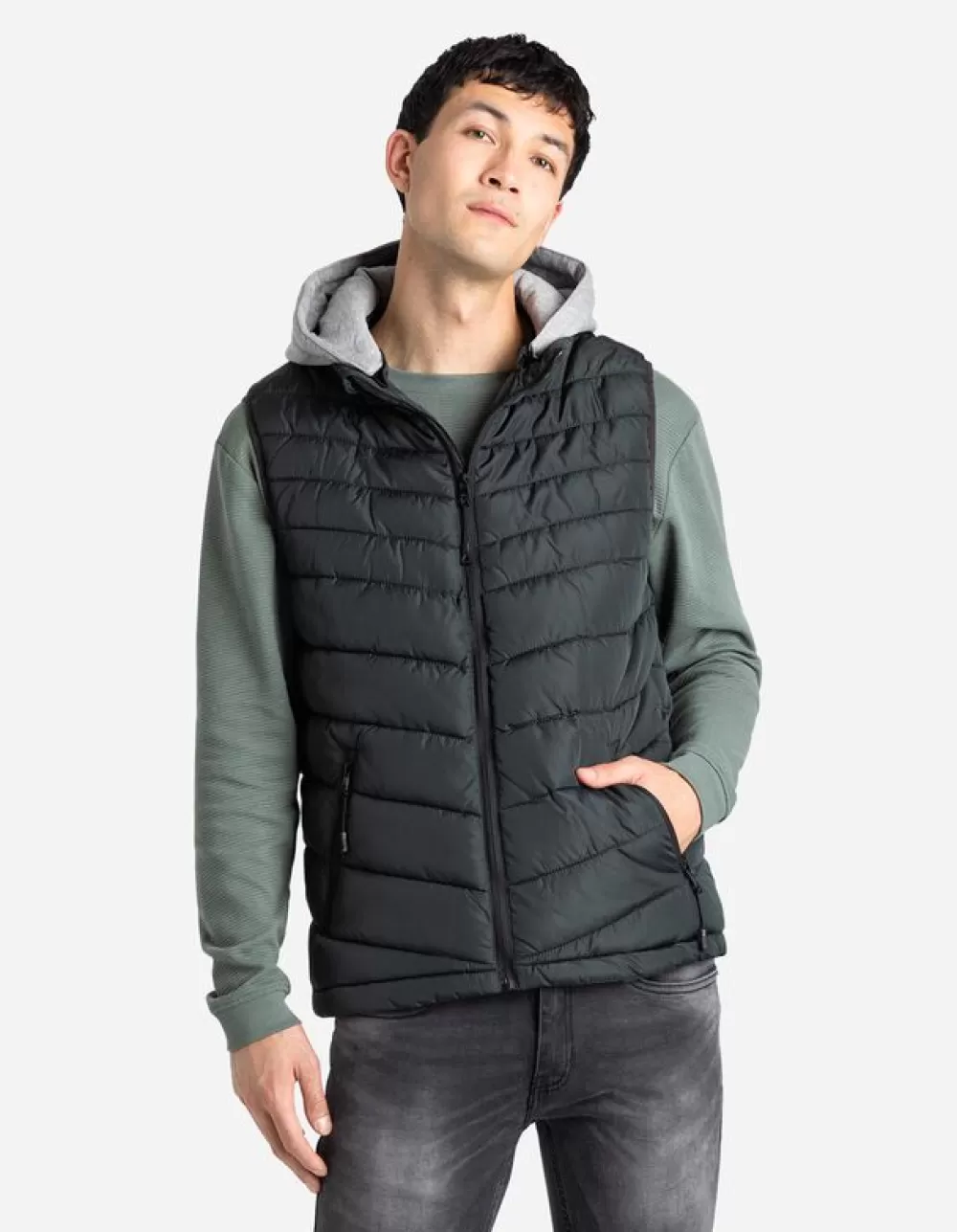 Shop Jean Pascale Bodywarmer - Afneembare Capuchon