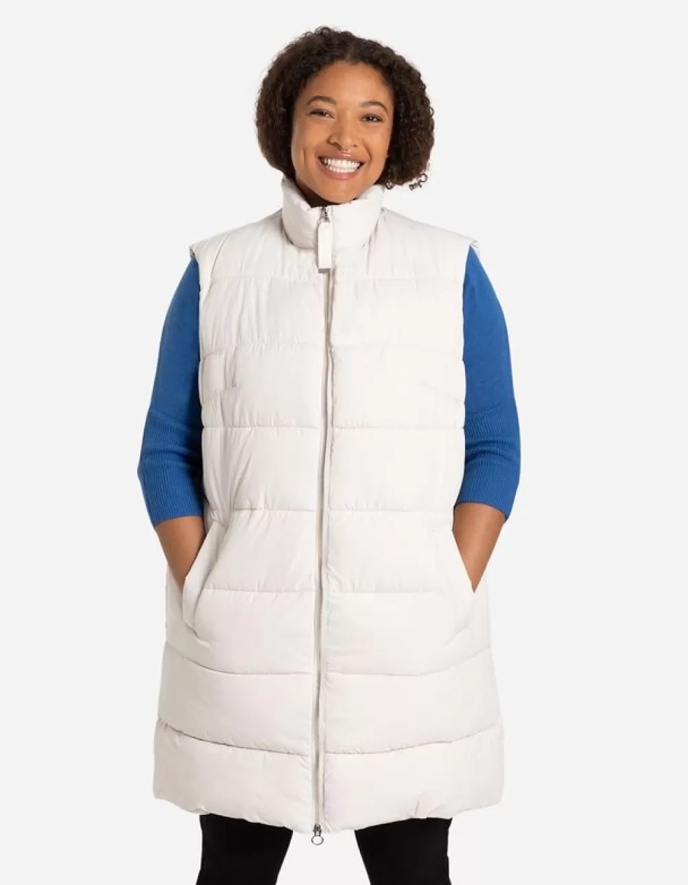 Shop Maxi Blue Bodywarmer - Waterafstotend