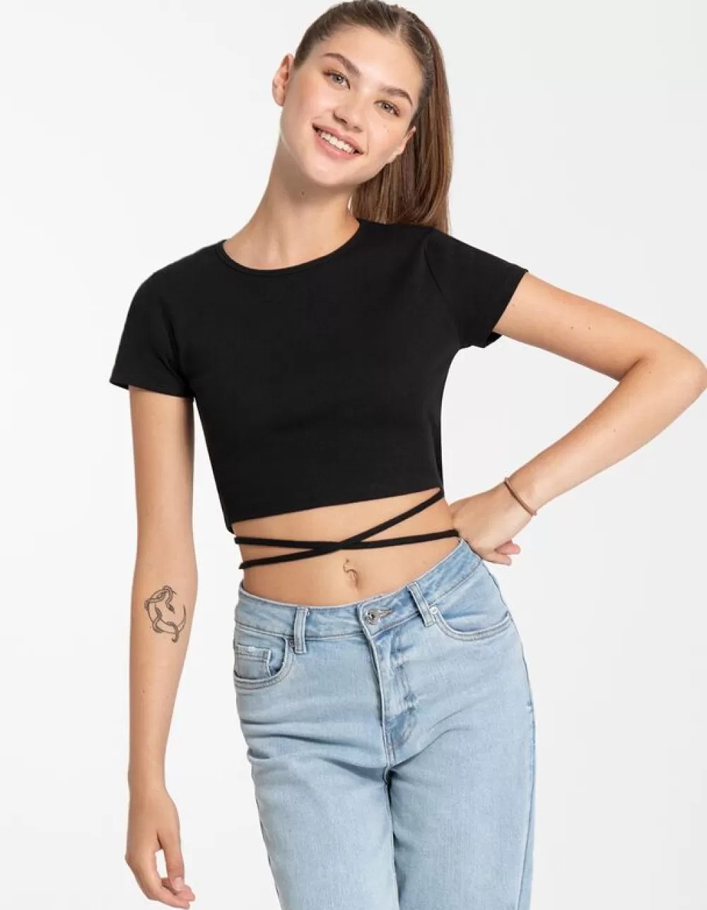 Flash Sale Page One Cropped Shirt - Vetersluiting