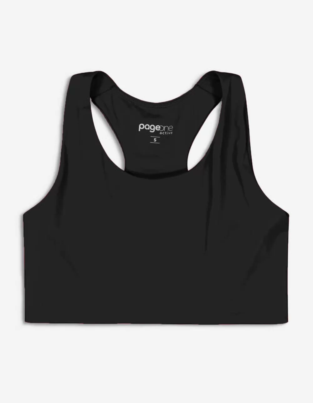 Clearance Page One Active Cropped Top - Zachte Touch