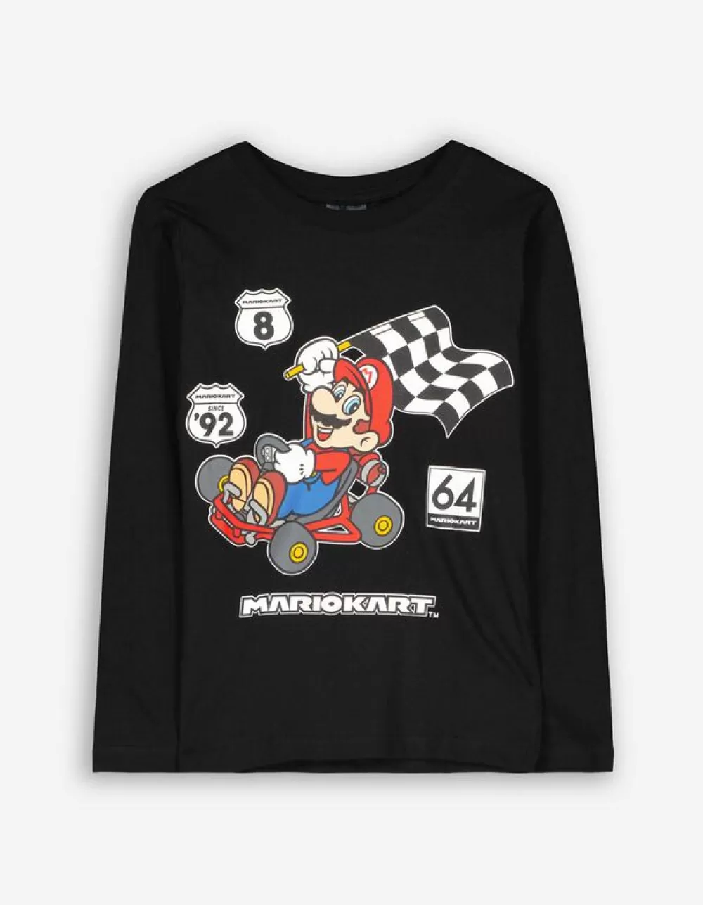 Fashion Dopodopo boys Longsleeve - Super Mario