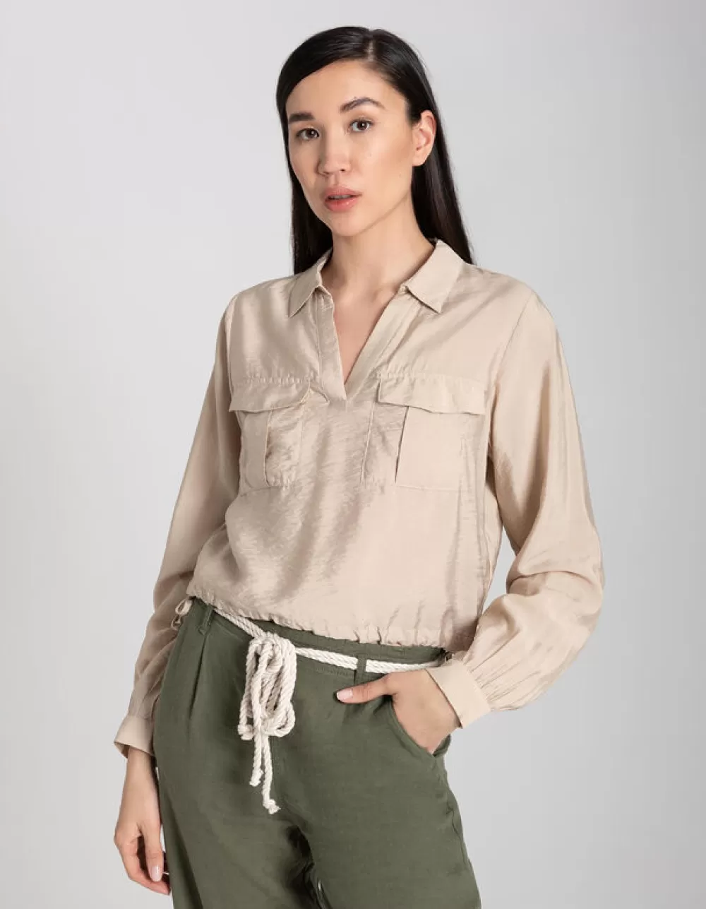 Cheap Page One Overhemdblouse - Viscosemix