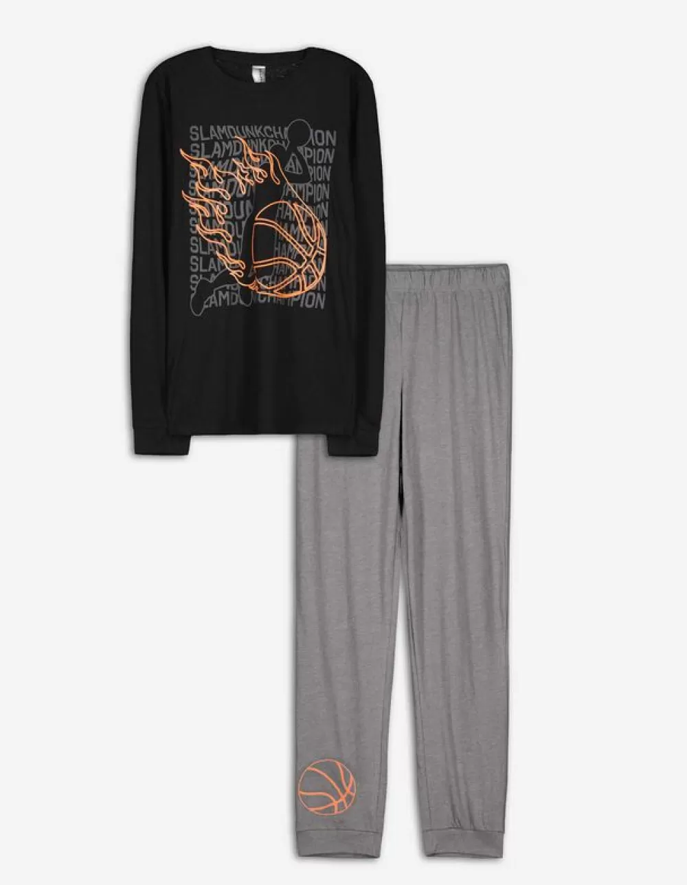 Hot Chapter Young Pyjama Set Van Sweatshirt En Broek - Tekstprint