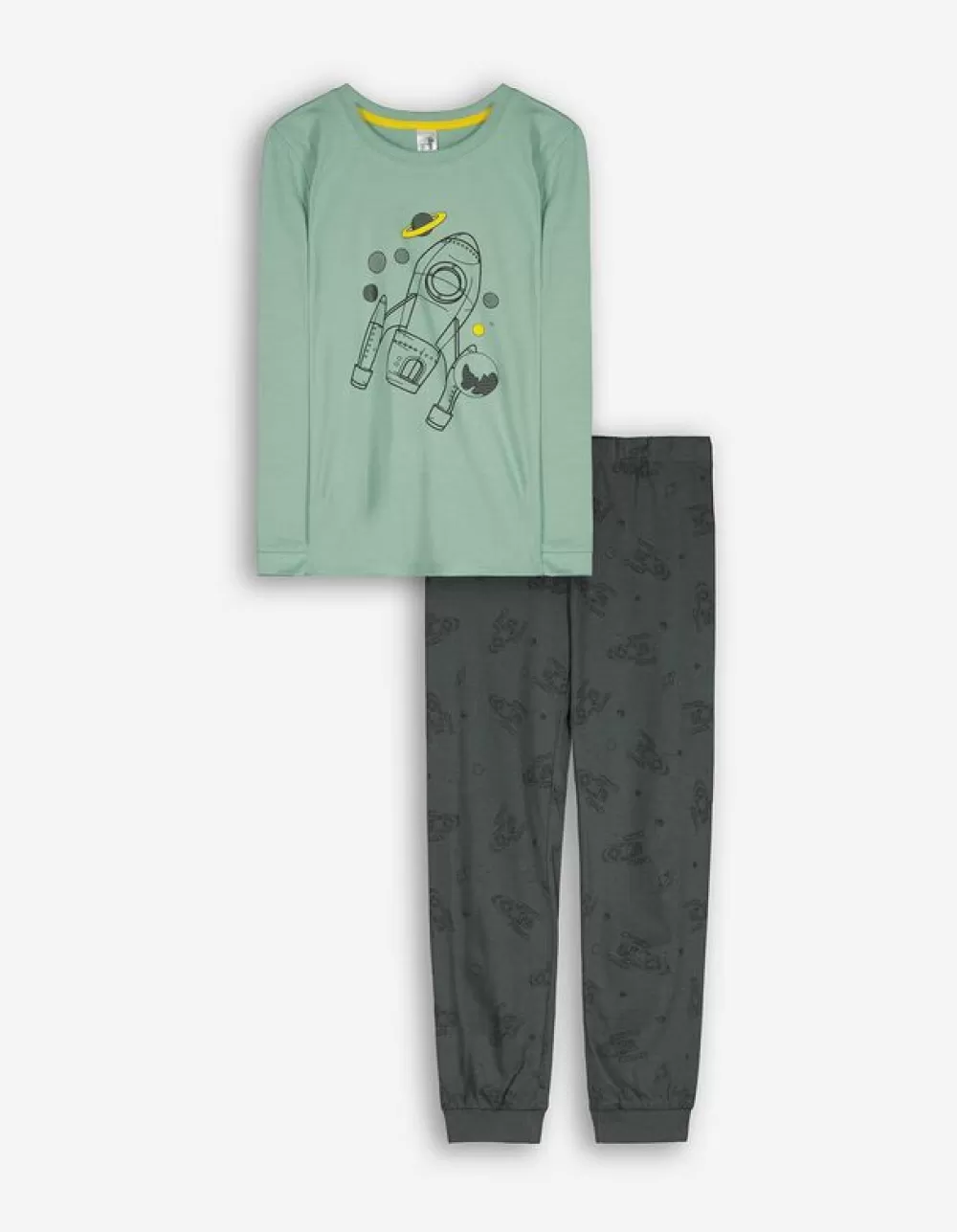 Store Dopodopo boys Pyjamaset Bestaande Uit Shirt Met Lange Mouwen En Broek - Print