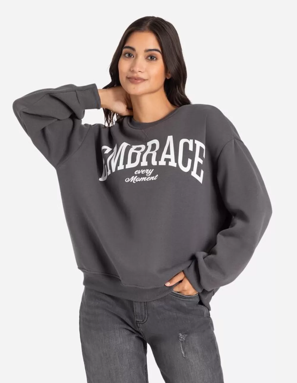 Online Page One Sweatshirt - Oversized Fit