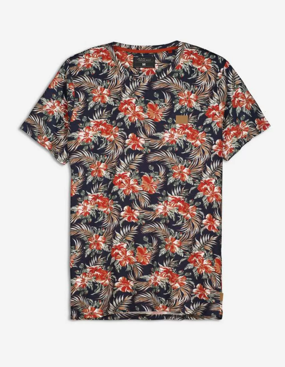 Shop Jean Pascale T-Shirt - Bloemenmotief