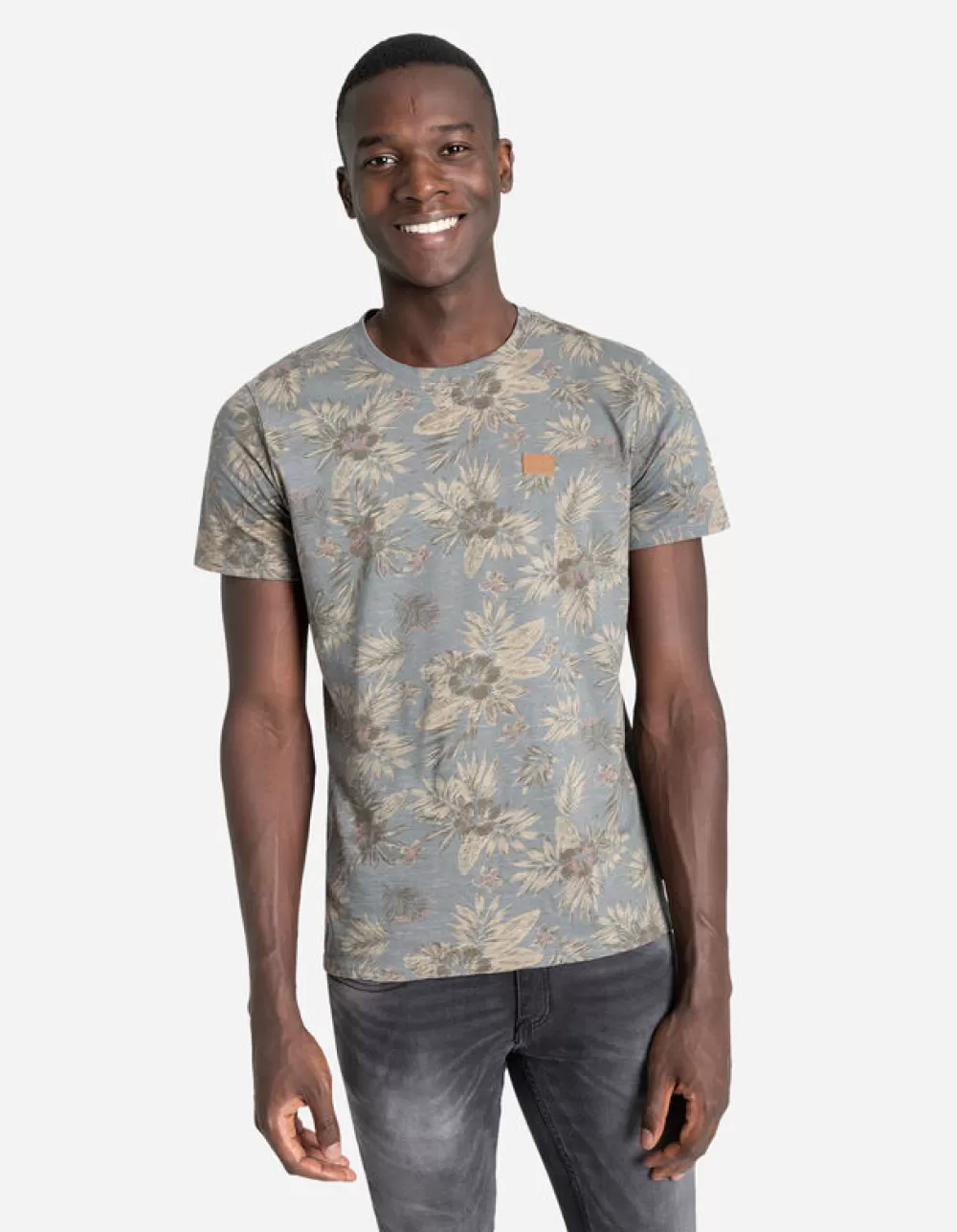 Best Sale Jean Pascale T-Shirt - Bloemenmotief