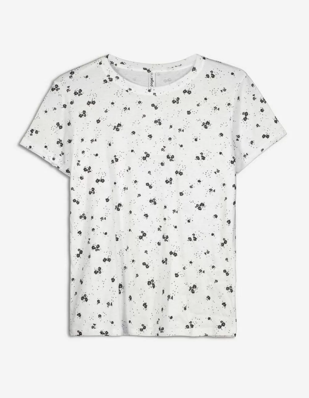 Discount Page One T-Shirt - Motief All-Over