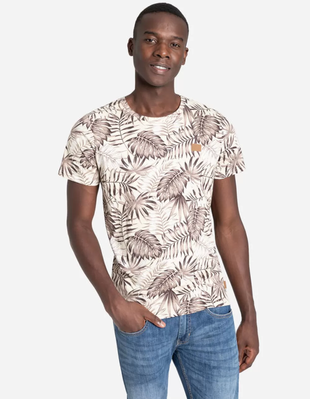 Store Jean Pascale T-Shirt - Motief All-Over