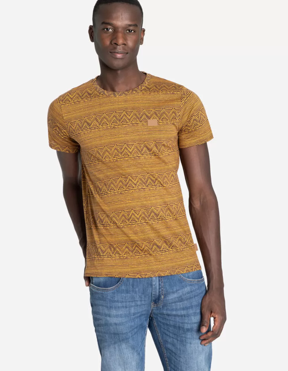 Best Sale Jean Pascale T-Shirt - Motief All-Over